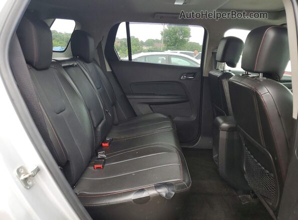2GKALPEK3H6208640 2017 GMC TERRAIN Silver Widok wnętrza z tyłu