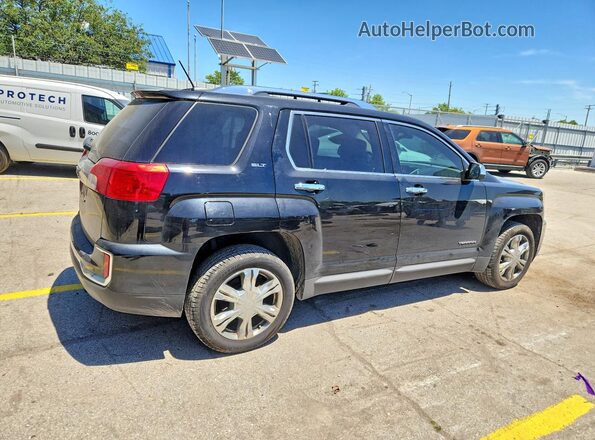 2GKALPEK3H6223705 2017 GMC TERRAIN Black Задня права чверть