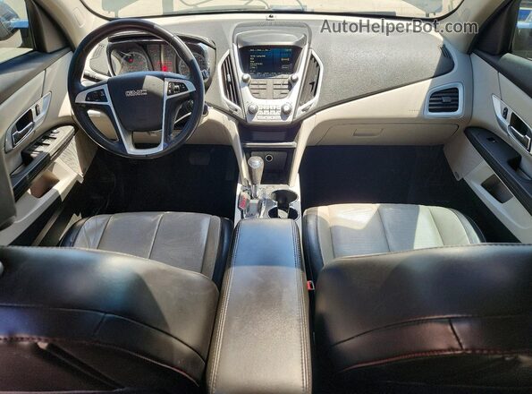 2GKALPEK3H6223705 2017 GMC TERRAIN Black Вид панелі приладів