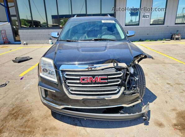 2GKALPEK3H6223705 2017 GMC TERRAIN Black Вид спереду