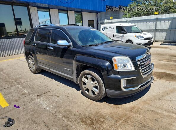 2GKALPEK3H6223705 2017 GMC TERRAIN Black Передня права чверть