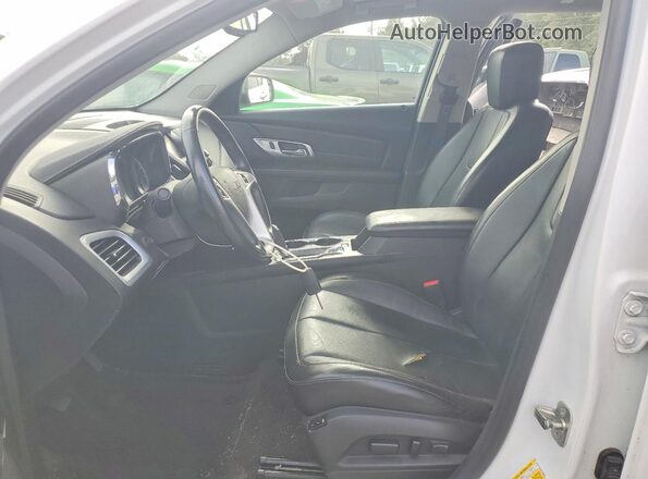 2GKALPEK4G6160628 2016 GMC TERRAIN White Widok wnętrza z przodu