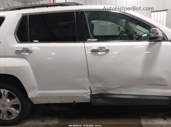 2GKALPEK4H6214348 2017 GMC TERRAIN White Vista del cuadro de instrumentos