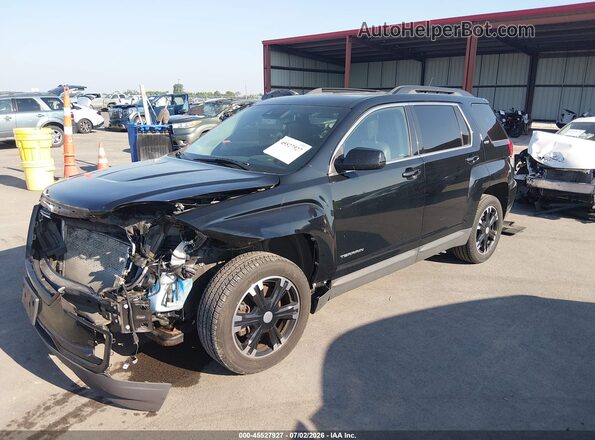 2GKALPEK5H6187225 2017 GMC TERRAIN Black Front left