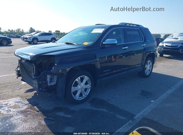 2GKALPEK5H6299894 2017 GMC TERRAIN Black Przód lewy
