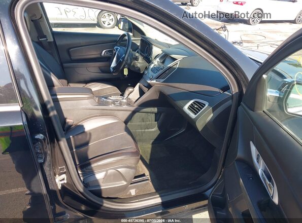 2GKALPEK5H6299894 2017 GMC TERRAIN Black Widok wnętrza z przodu