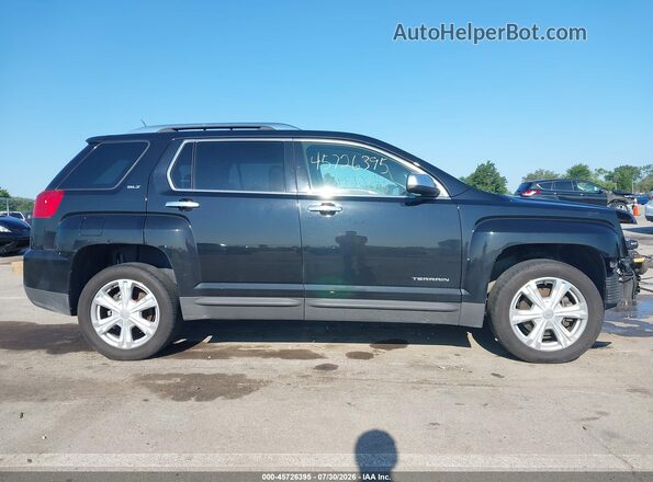 2GKALPEK5H6299894 2017 GMC TERRAIN Black Widok wnętrza z tyłu