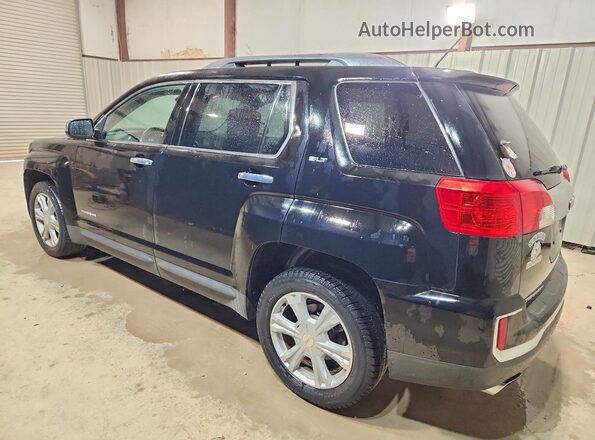 2GKALPEK6H6220197 2017 GMC TERRAIN Black Trasero izquierdo