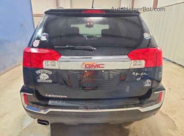 2GKALPEK6H6220197 2017 GMC TERRAIN Black Vista trasera