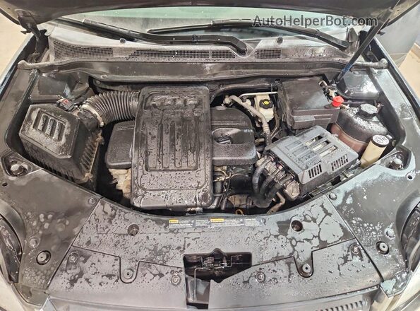 2GKALPEK6H6220197 2017 GMC TERRAIN Black Vista del compartimento del motor