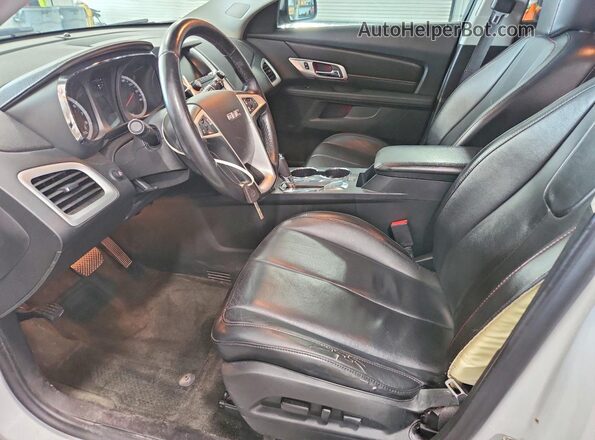 2GKALPEK6H6315200 2017 GMC TERRAIN White წინა სალონის ხედი