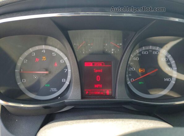 2GKALPEK6H6343627 2017 GMC TERRAIN White ხელსაწყოთა პანელის ხედი