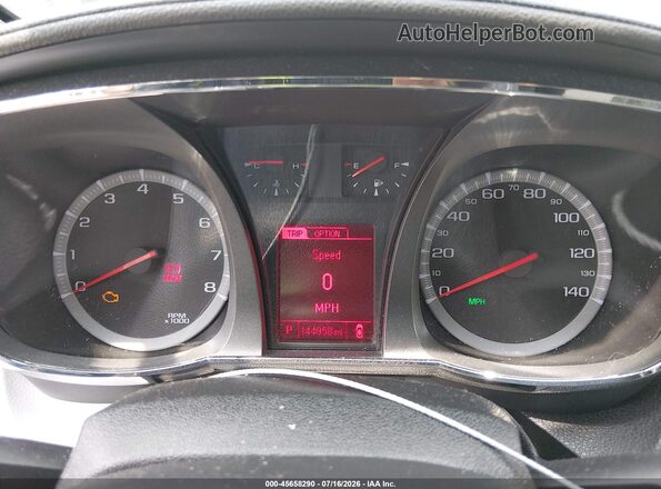 2GKALPEK7G6257287 2016 GMC TERRAIN White Widok tylnych siedzeń