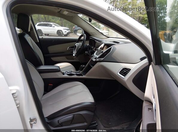 2GKALPEK7G6257287 2016 GMC TERRAIN White Widok wnętrza z przodu