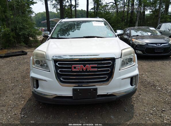 2GKALPEK7G6257287 2016 GMC TERRAIN White Widok zestawu wskaźników