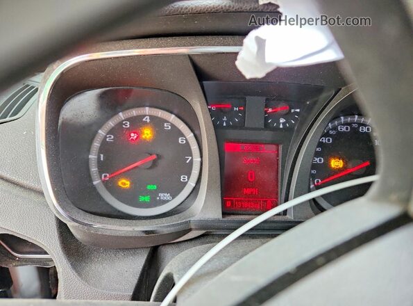 2GKALPEK7G6305502 2016 GMC TERRAIN Silver Սարքավորումների վահանակի տեսք