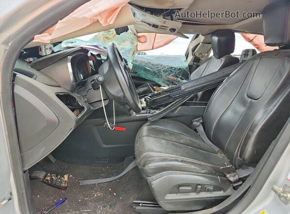 2GKALPEK7G6305502 2016 GMC TERRAIN Silver Սալոնի դիմացի տեսք