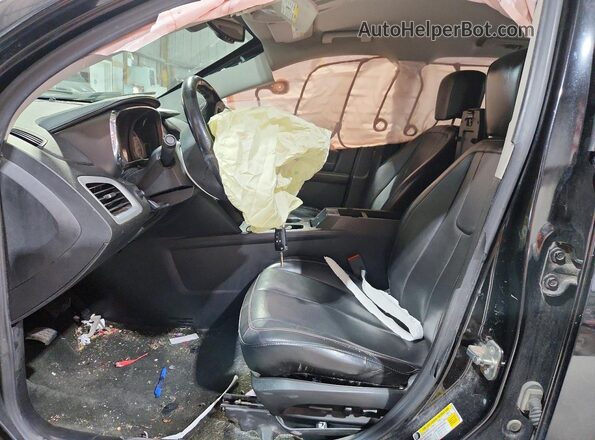 2GKALPEK7H6326822 2017 GMC TERRAIN Black წინა სალონის ხედი