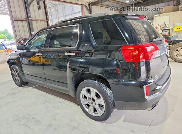 2GKALPEK7H6326822 2017 GMC TERRAIN Black უკანა მარცხენა