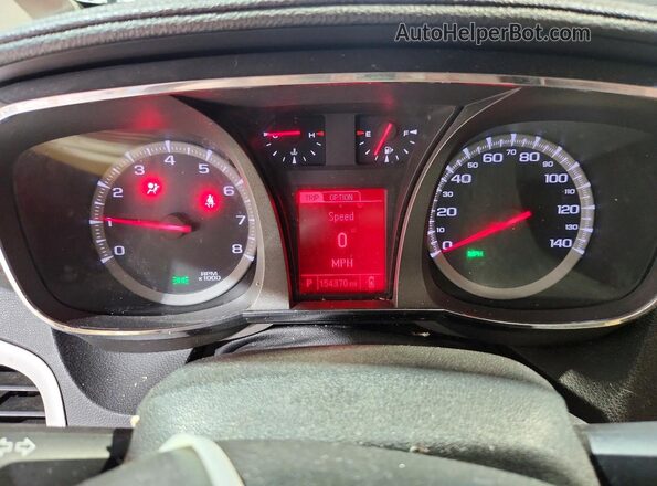 2GKALPEK7H6326822 2017 GMC TERRAIN Black ხელსაწყოთა პანელის ხედი
