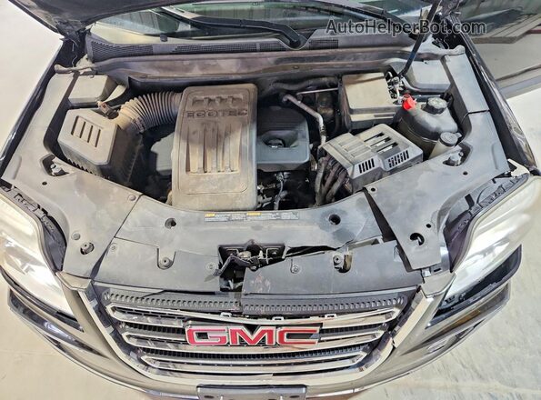 2GKALPEK7H6326822 2017 GMC TERRAIN Black ძრავის განყოფილების ხედი