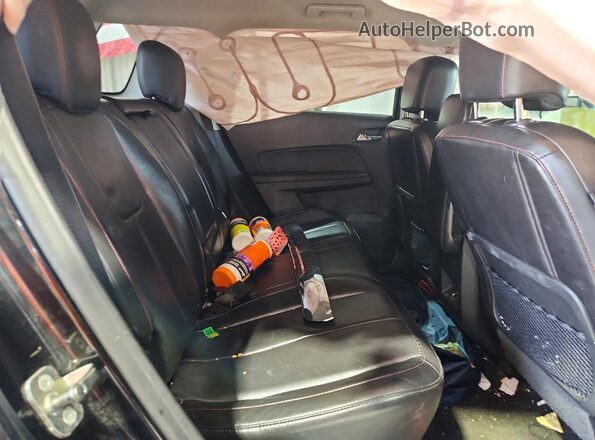2GKALPEK7H6326822 2017 GMC TERRAIN Black უკანა სალონის ხედი