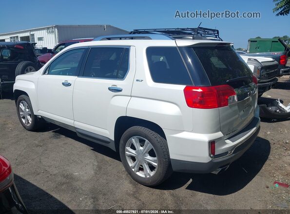 2GKALPEK7H6343958 2017 GMC TERRAIN White Trasero izquierdo