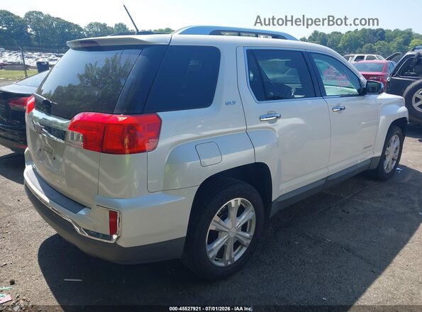 2GKALPEK7H6343958 2017 GMC TERRAIN White Trasero derecho
