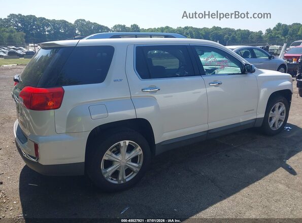2GKALPEK7H6343958 2017 GMC TERRAIN White Vista interior trasera