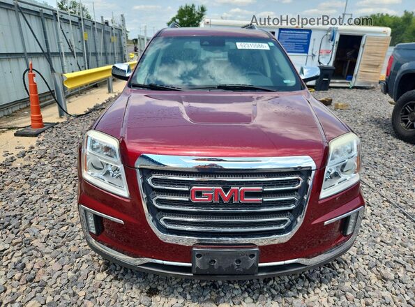 2GKALPEK8G6340954 2016 GMC TERRAIN Red Front view
