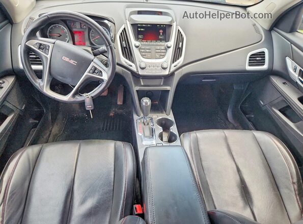 2GKALPEK8G6340954 2016 GMC TERRAIN Red Dashboard view