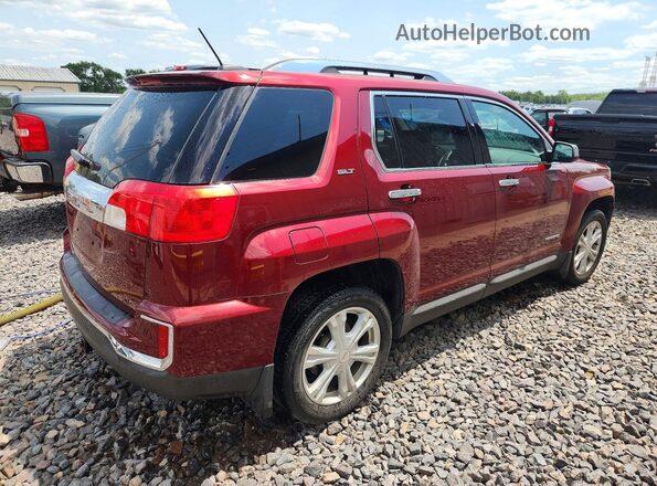 2GKALPEK8G6340954 2016 GMC TERRAIN Red Rear right