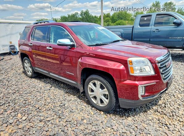 2GKALPEK8G6340954 2016 GMC TERRAIN Red Front right