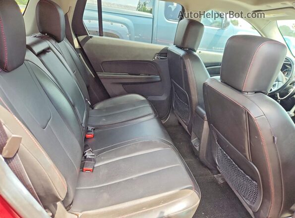 2GKALPEK8G6340954 2016 GMC TERRAIN Red Rear interior view