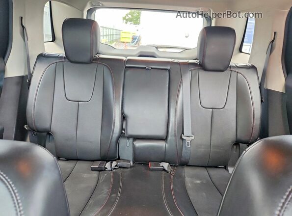 2GKALPEK8G6340954 2016 GMC TERRAIN Red Rear seats view