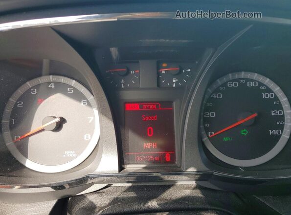 2GKALPEK8G6356930 2016 GMC TERRAIN White Вид щитка приладів
