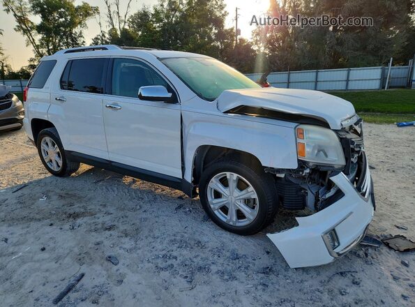2GKALPEK8G6356930 2016 GMC TERRAIN White Передня права чверть