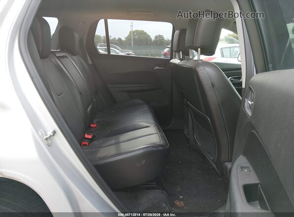 2GKALPEK8H6137516 2017 GMC TERRAIN Gray Vista de la etiqueta del VIN