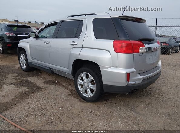 2GKALPEK8H6137516 2017 GMC TERRAIN Gray Trasero izquierdo