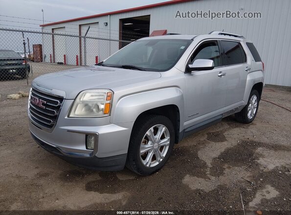 2GKALPEK8H6137516 2017 GMC TERRAIN Gray Vista tres cuartos delantera izquierda
