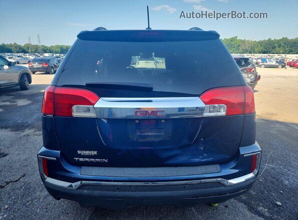 2GKALPEK8H6229144 2017 GMC TERRAIN Черный Вид сзади