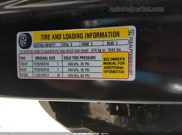 2GKALPEK9G6151407 2016 GMC TERRAIN Gray Вид підкапотного простору