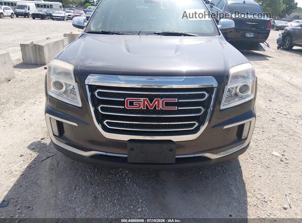 2GKALPEK9G6151407 2016 GMC TERRAIN Gray Вид щитка приладів