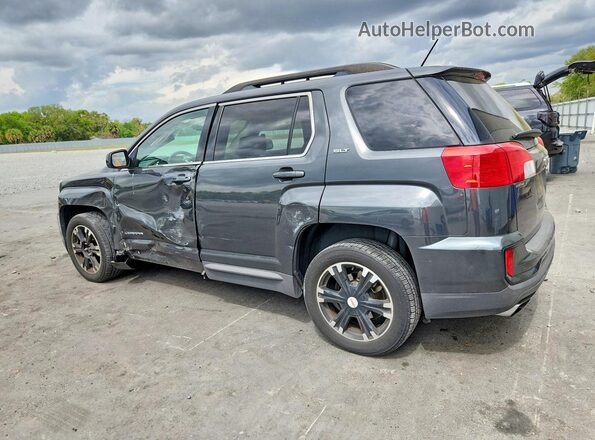 2GKALPEK9H6207962 2017 GMC TERRAIN Gray Trasero izquierdo