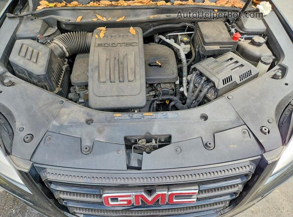 2GKALPEK9H6207962 2017 GMC TERRAIN Gray Vista del compartimento del motor