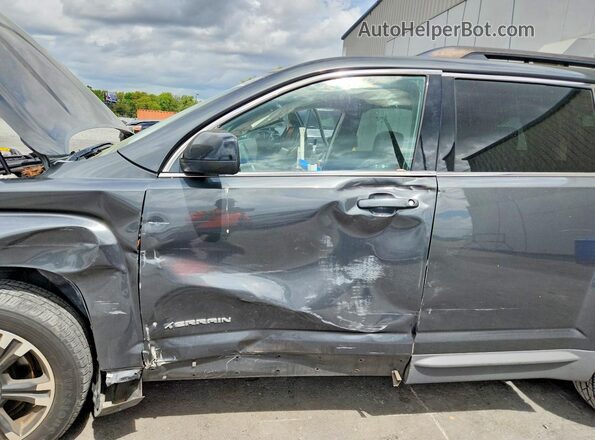 2GKALPEK9H6207962 2017 GMC TERRAIN Gray Vista interior delantera