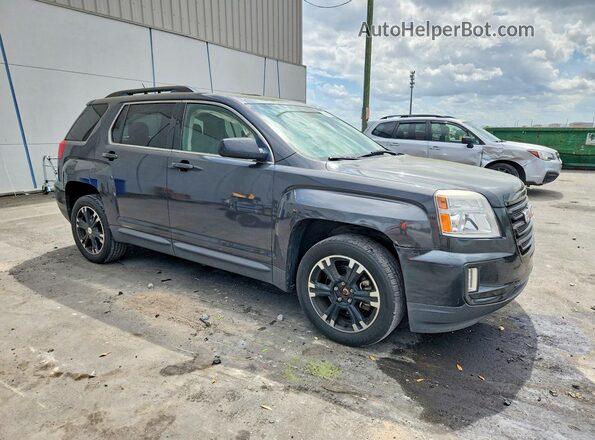 2GKALPEK9H6207962 2017 GMC TERRAIN Gray Delantero derecho