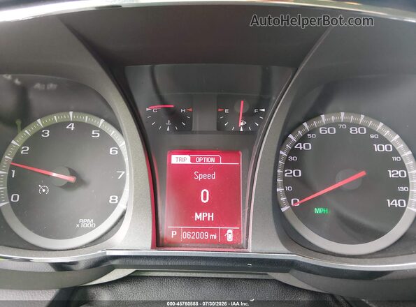 2GKALPEKXG6336291 2016 GMC TERRAIN Red უკანა სავარძლების ხედი