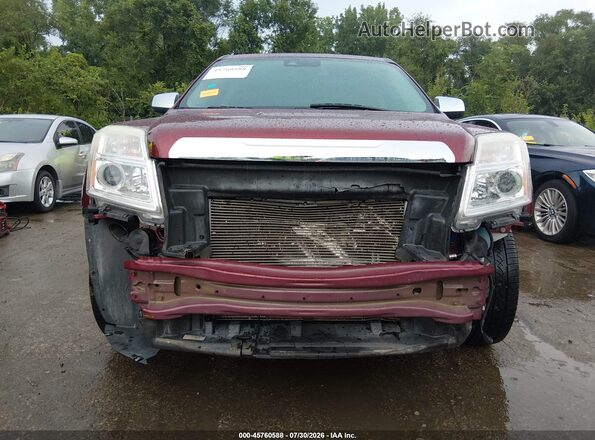 2GKALPEKXG6336291 2016 GMC TERRAIN Red წინა ხედი