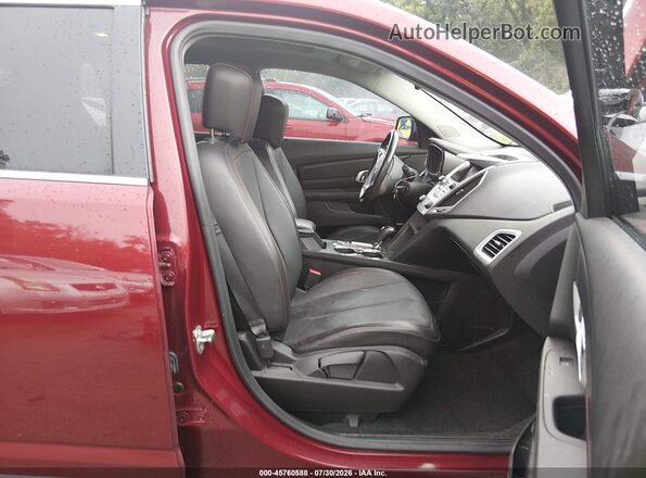 2GKALPEKXG6336291 2016 GMC TERRAIN Red წინა სალონის ხედი